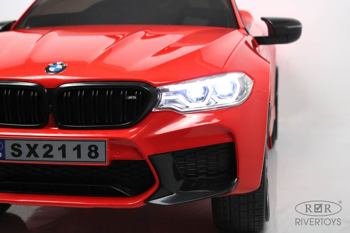 картинка Детский электромобиль BMW M5 Competition (A555MP) красный 