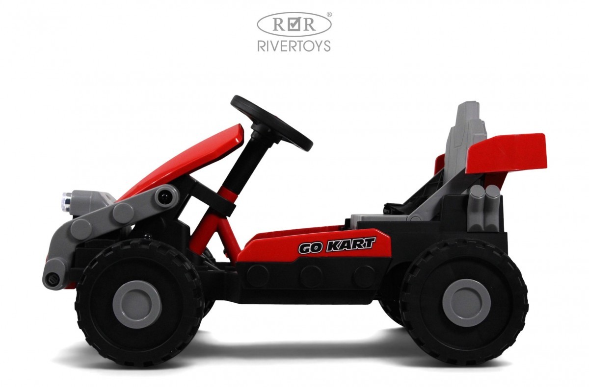 картинка Детский электротрицикл K303PX красный 