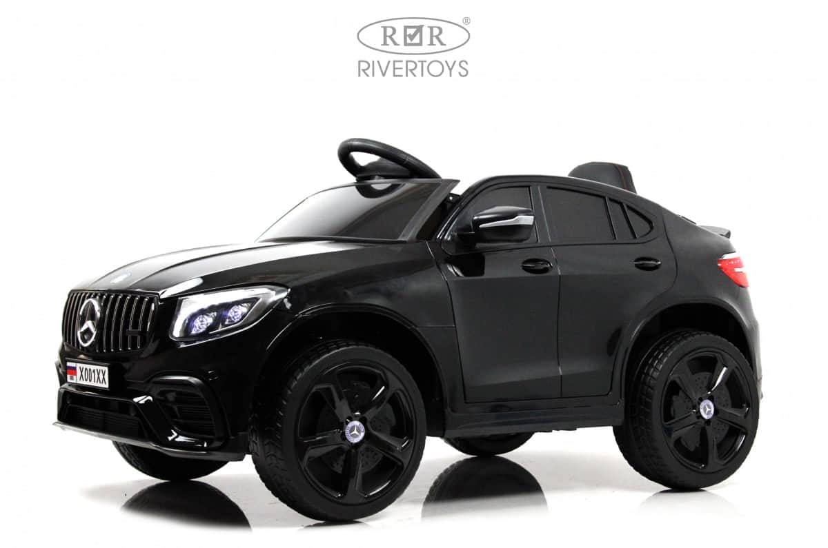 картинка Детский электромобиль X001XX черный глянец 