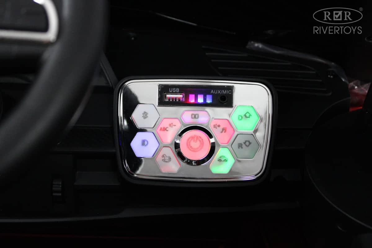 картинка Детский электромобиль Lexus 570 (E555EE) красный глянец 