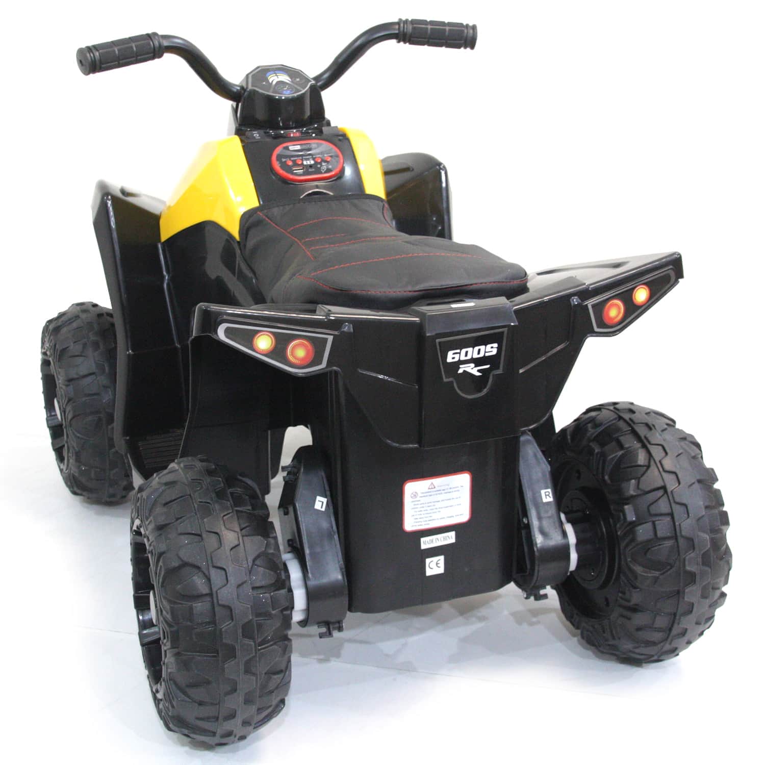 картинка Детский квадроцикл EVA 2WD 12V - HM1588-YELLOW 