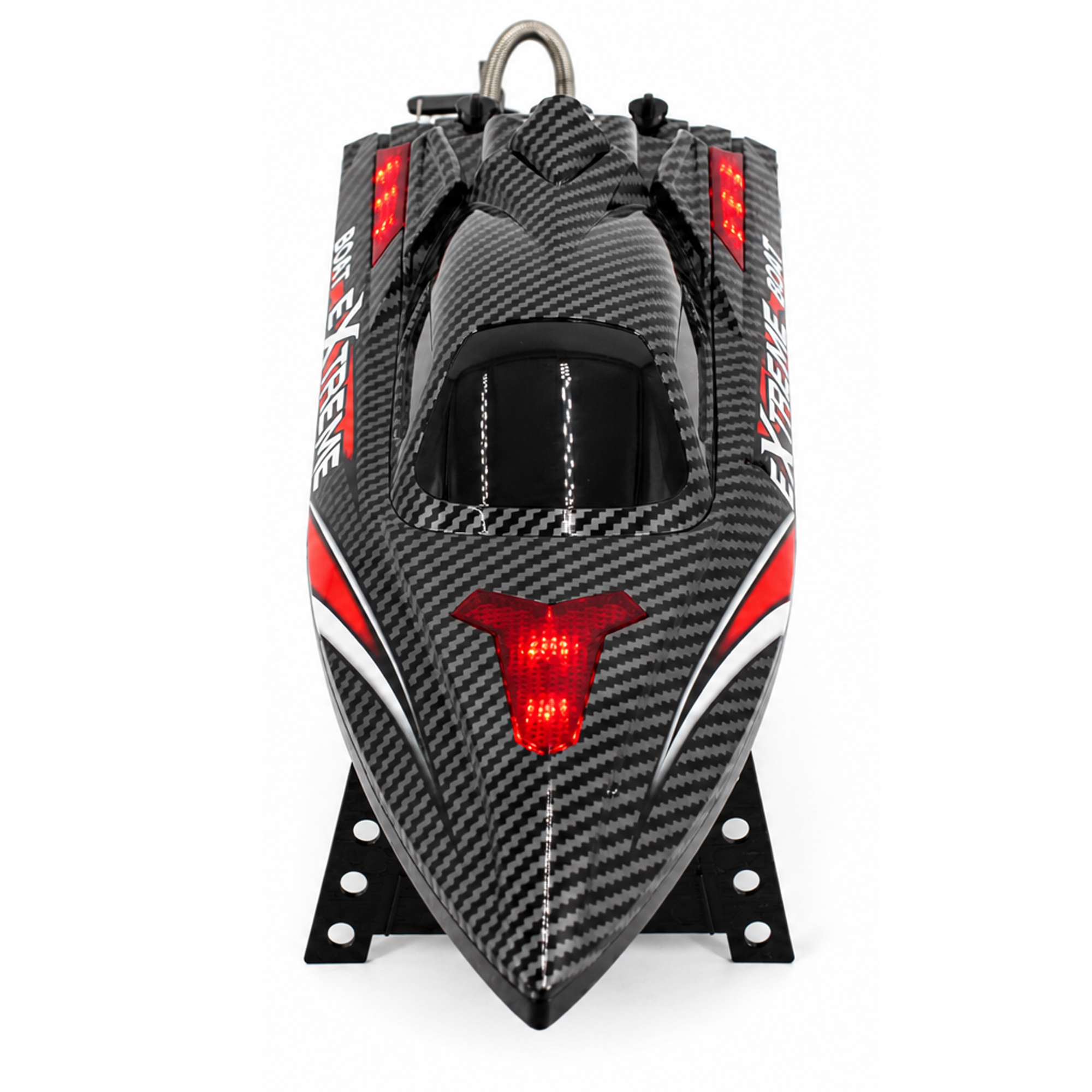 картинка Радиоуправляемый катер Black Extreme (48 см, 55 км/ч, Brushless) - HJ816PRO-CARBON-BLACK 