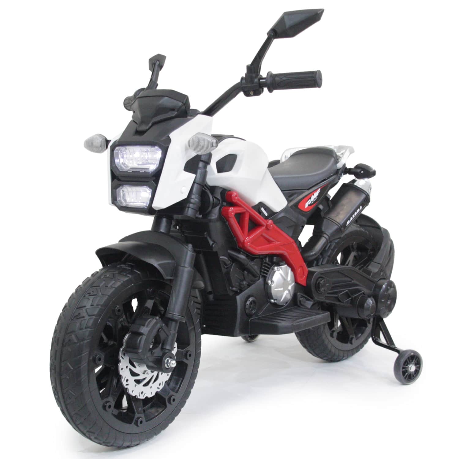 картинка Детский электромотоцикл Harley Davidson - DLS01-WHITE-RED 