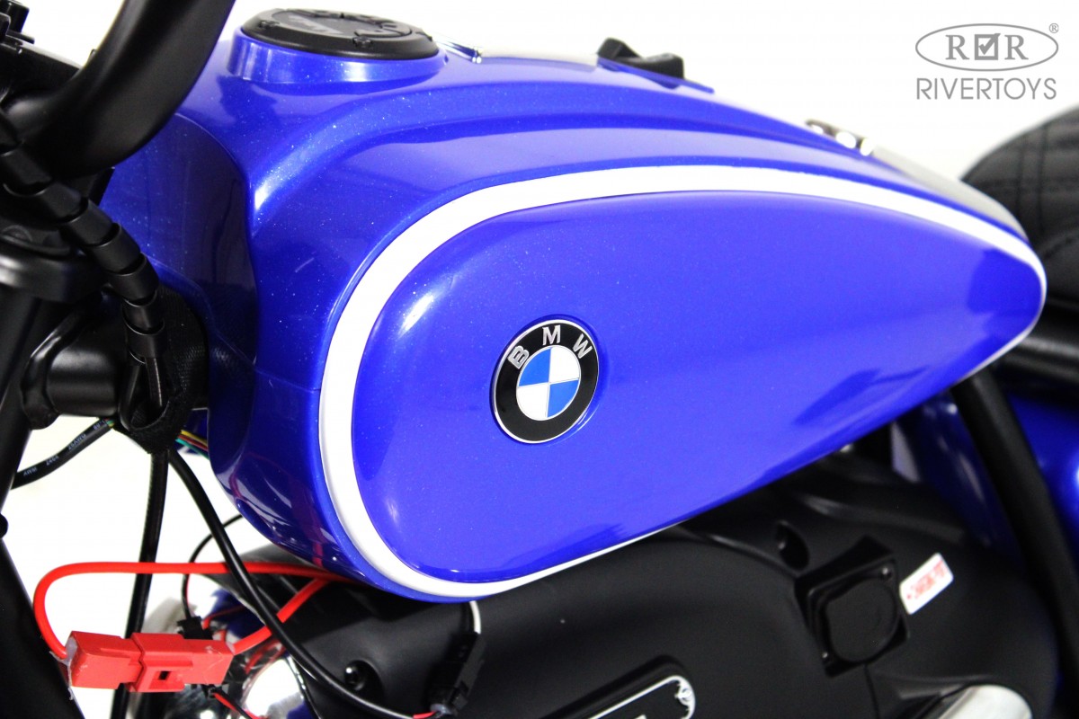 картинка Детский электромотоцикл BMW R18 (A777AA-NEW) синий 