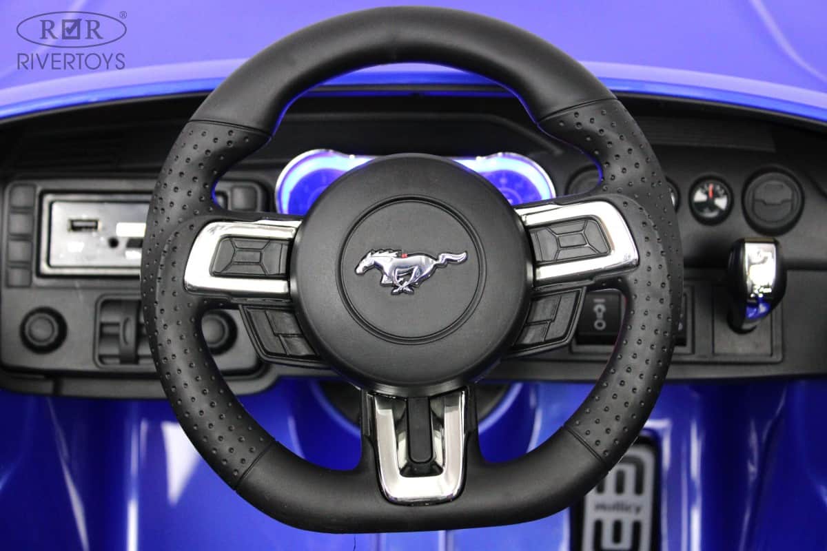 картинка Детский электромобиль Ford Mustang GT (A222MP) синий 