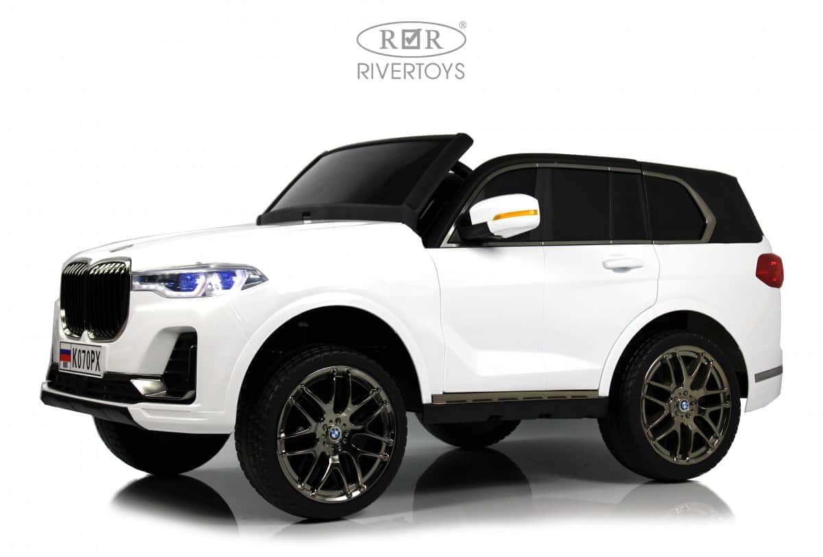 картинка Детский электромобиль K070PX белый 