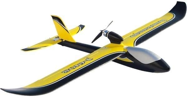 картинка Радиоуправляемый самолет Joysway Huntsman 1100 V2 Yellow Mode 2 RTF 2.4G - JS6108V2 