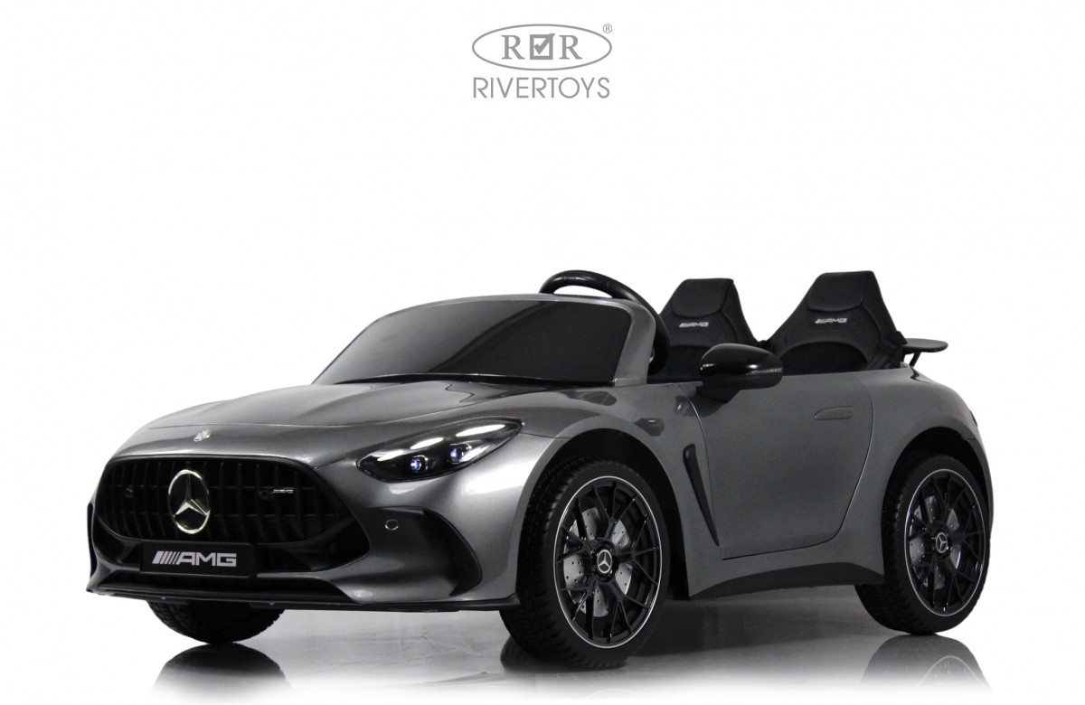 картинка Детский электромобиль Mercedes Benz GT63 Y001YY серый глянец 