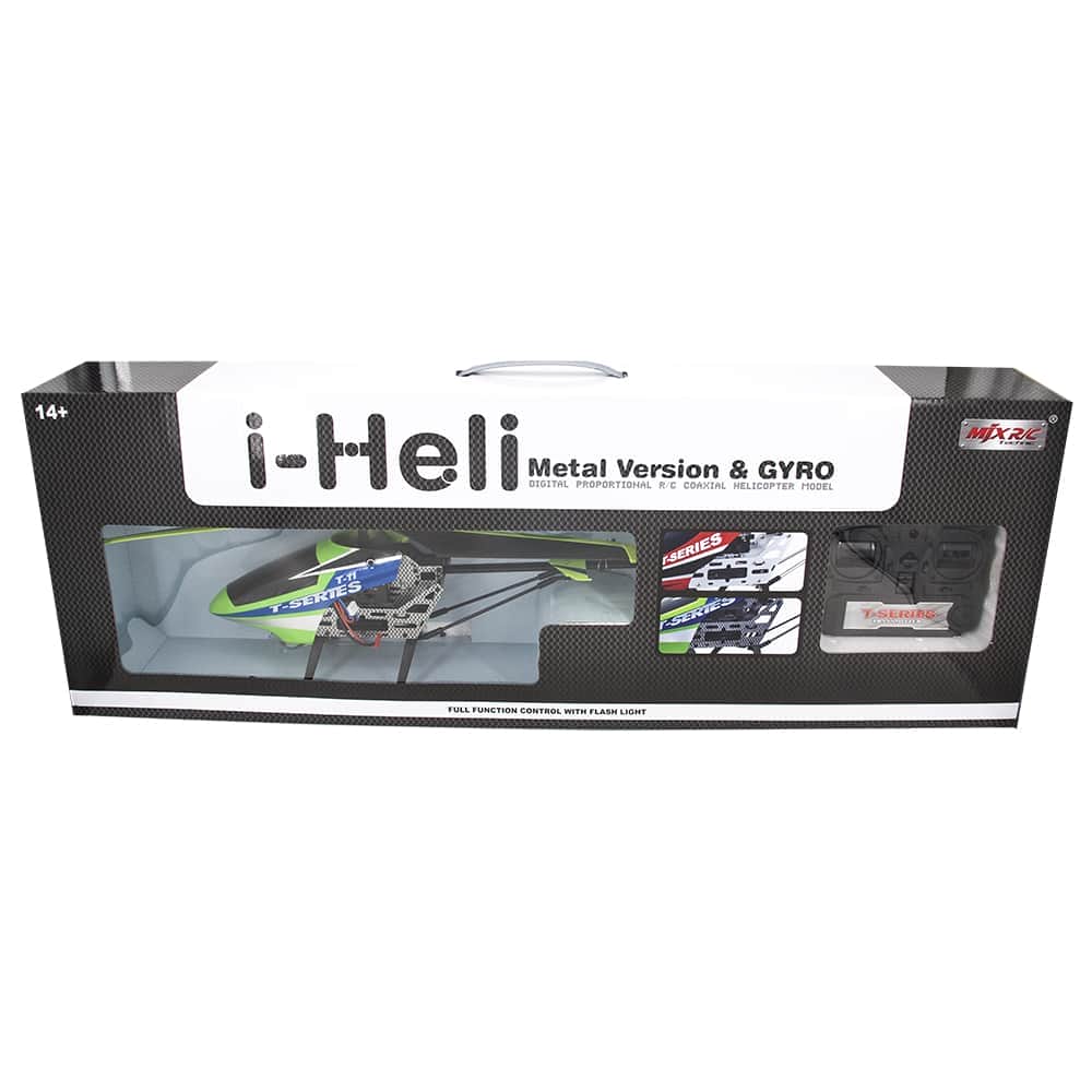 картинка Радиоуправляемый вертолет MJX R/C i-Heli Shuttle Green T11/T611 - T11 