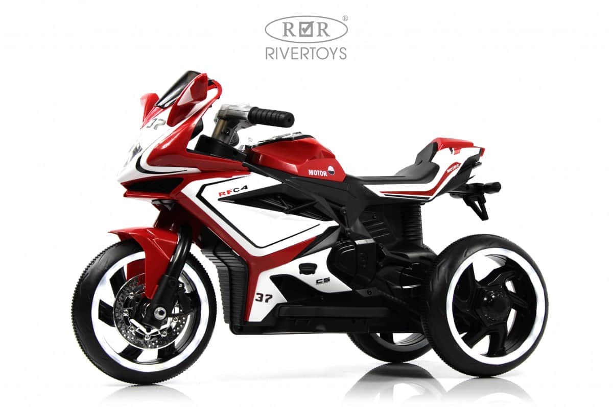 картинка Детский электромотоцикл K222AM красный 