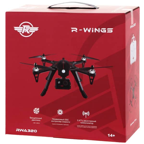 картинка Радиоуправляемый квадрокоптер R-Wings RWA320 