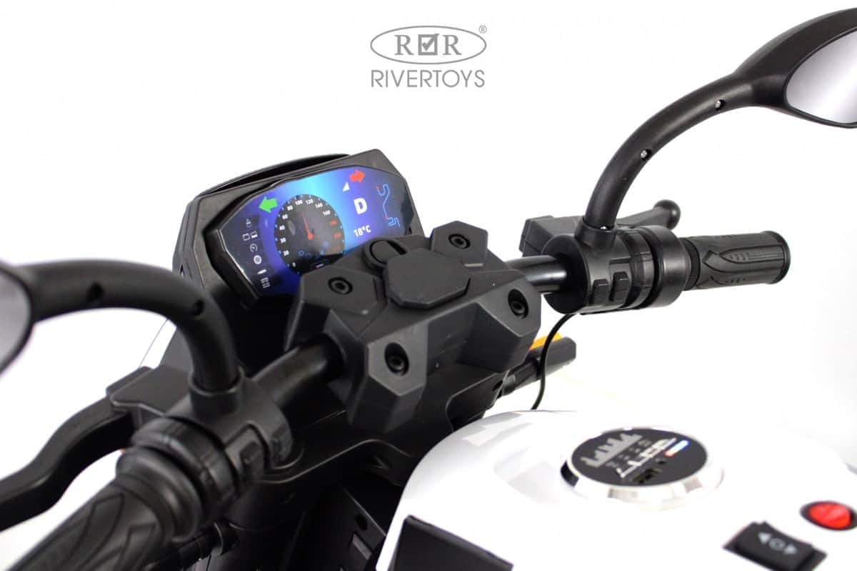 картинка Детский электромобиль K808AM белый 