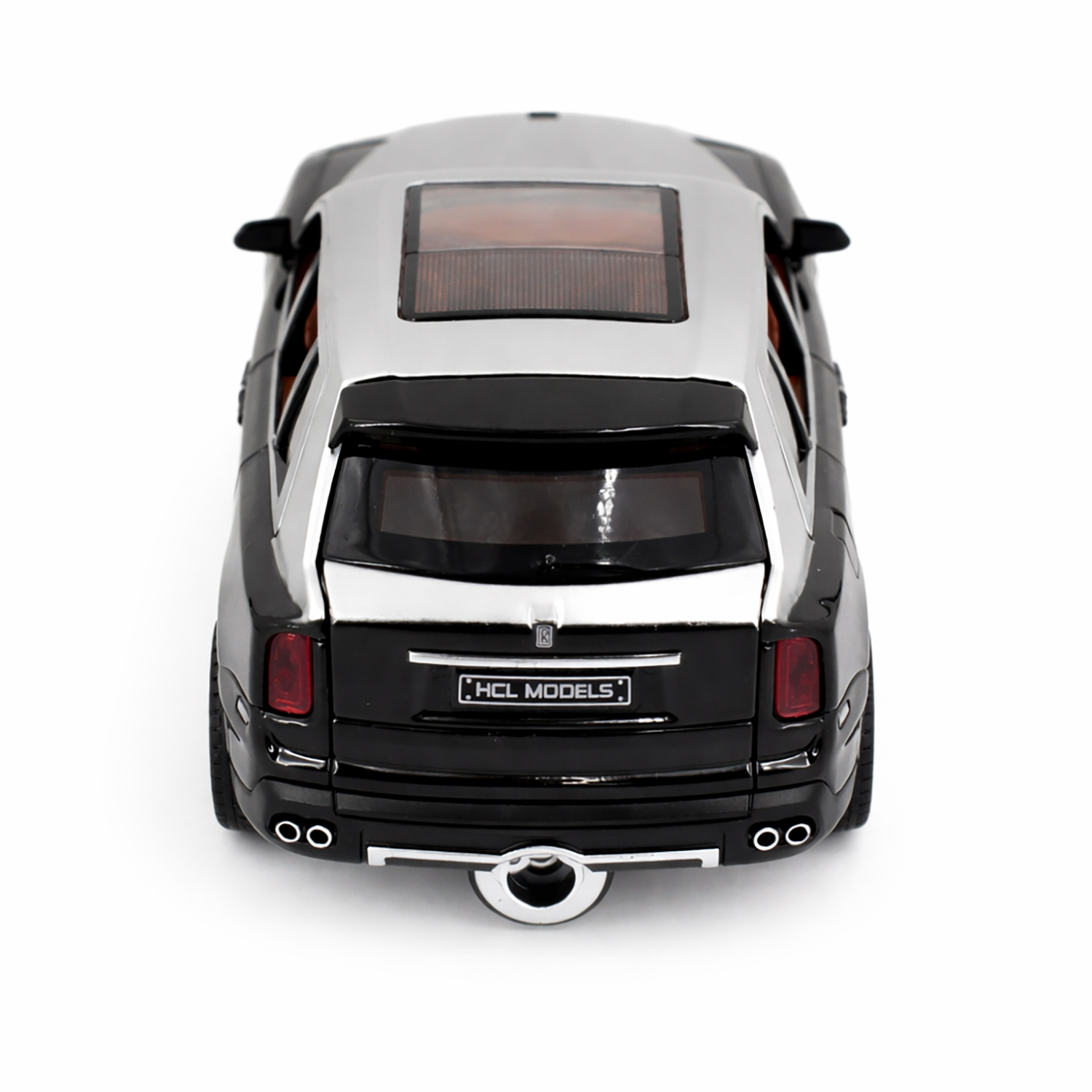 картинка Радиоуправляемая металлическая машина Rolls-Royce Cullinan 1:22 - HCL-3806-BLACK 