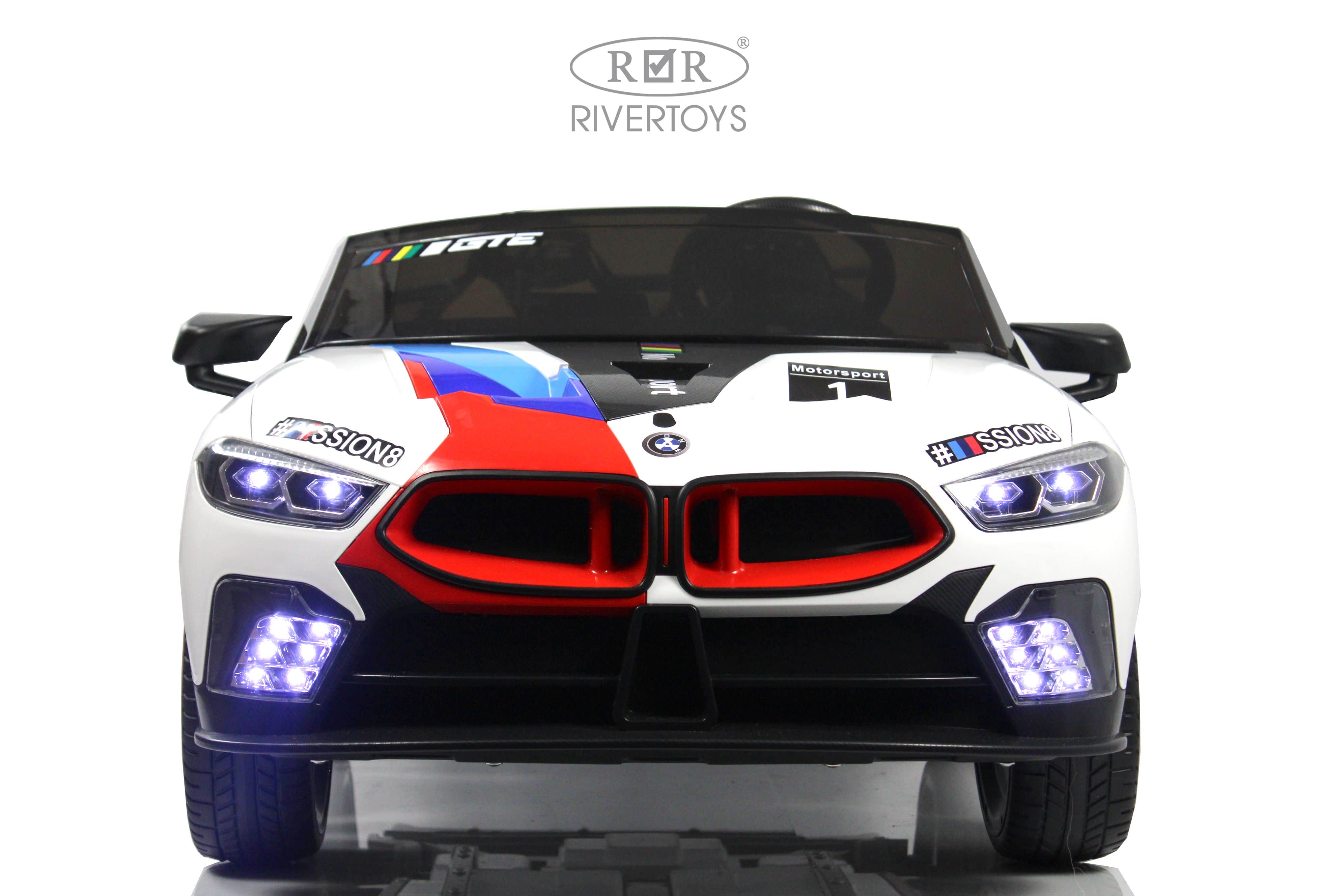 картинка Детский электромобиль F555FF белый 