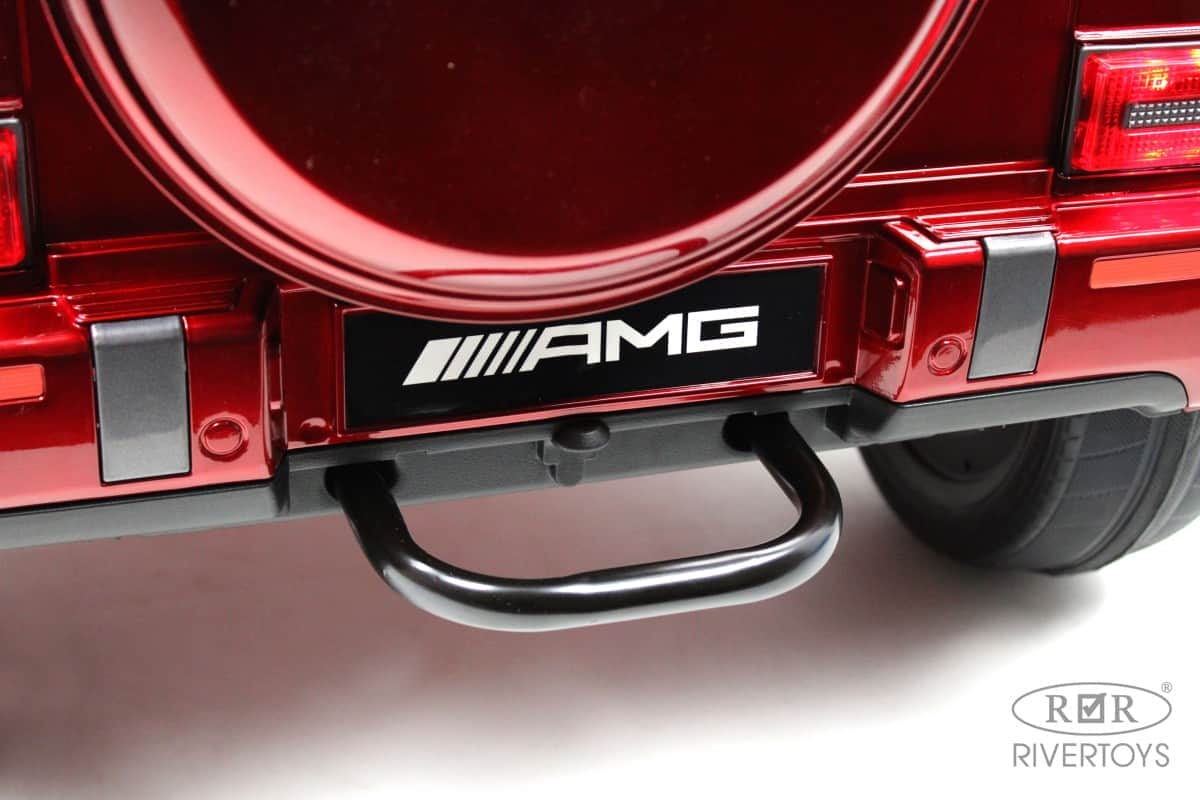 картинка Детский электромобиль Mercedes-Benz G63 4WD (K999KK) вишневый глянец 