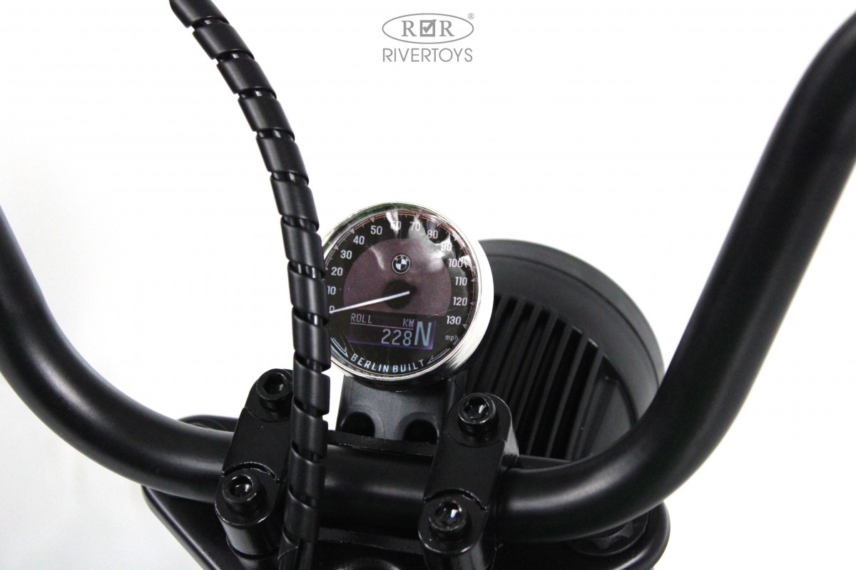 картинка Детский электромотоцикл BMW R18 (A777AA-NEW) синий 