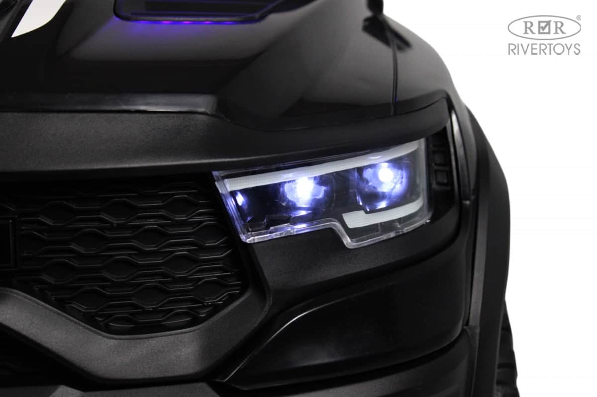картинка Детский электромобиль Dodge RAM 1500 TRX (O111OO) черный 
