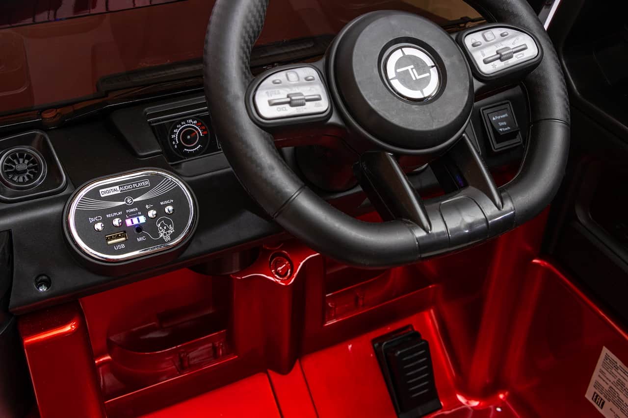 картинка Джип Mercedes Benz G63 (высокая дверь) Красный краска 
