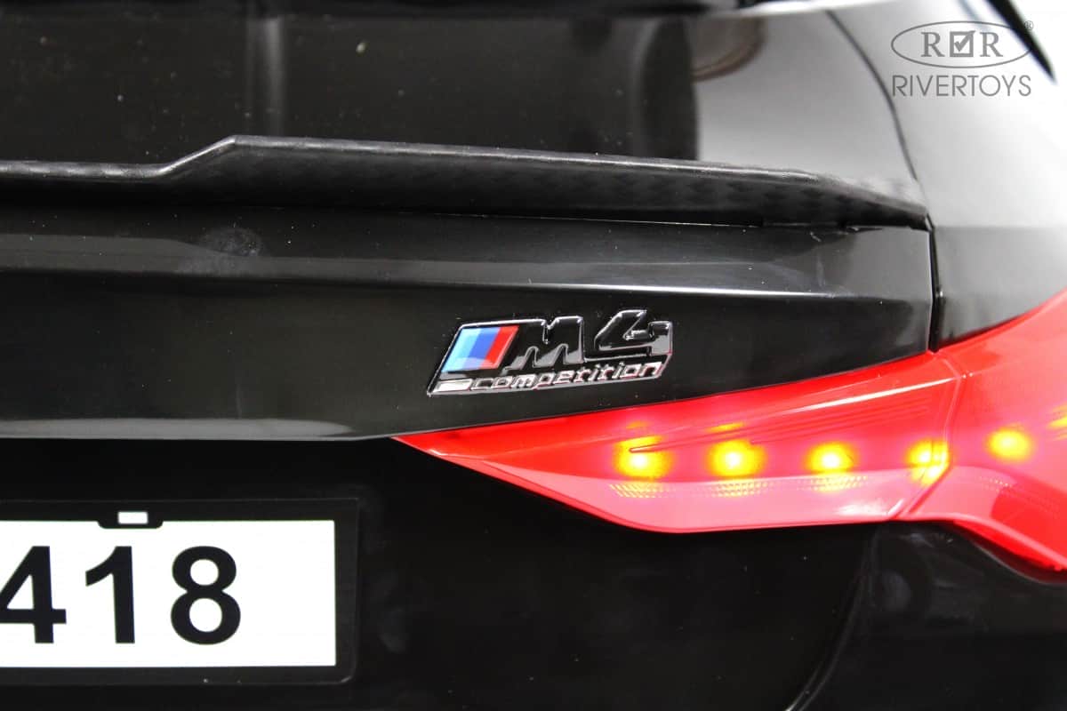 картинка Детский электромобиль BMW M4 (A004AA) черный 