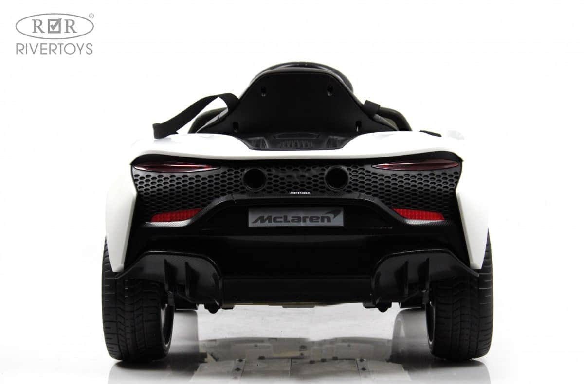 картинка Детский электромобиль McLaren Artura (P888BP) белый 