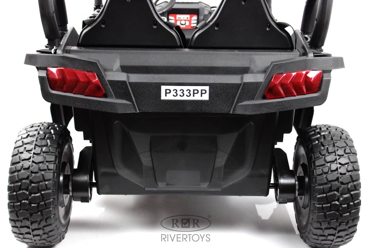 картинка Детский электромобиль P333PP (Buggy) черный Spider 