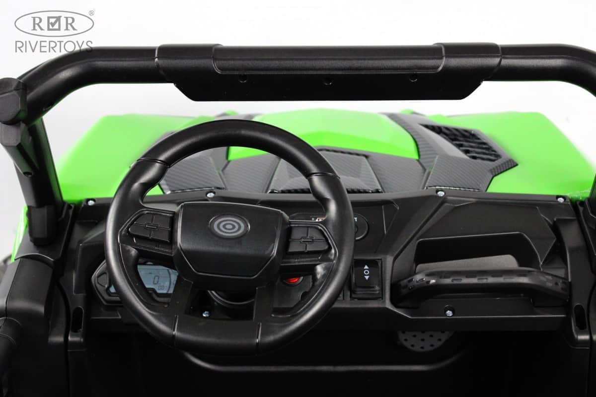 картинка Детский электромобиль K777KK LUX 4WD зеленый 