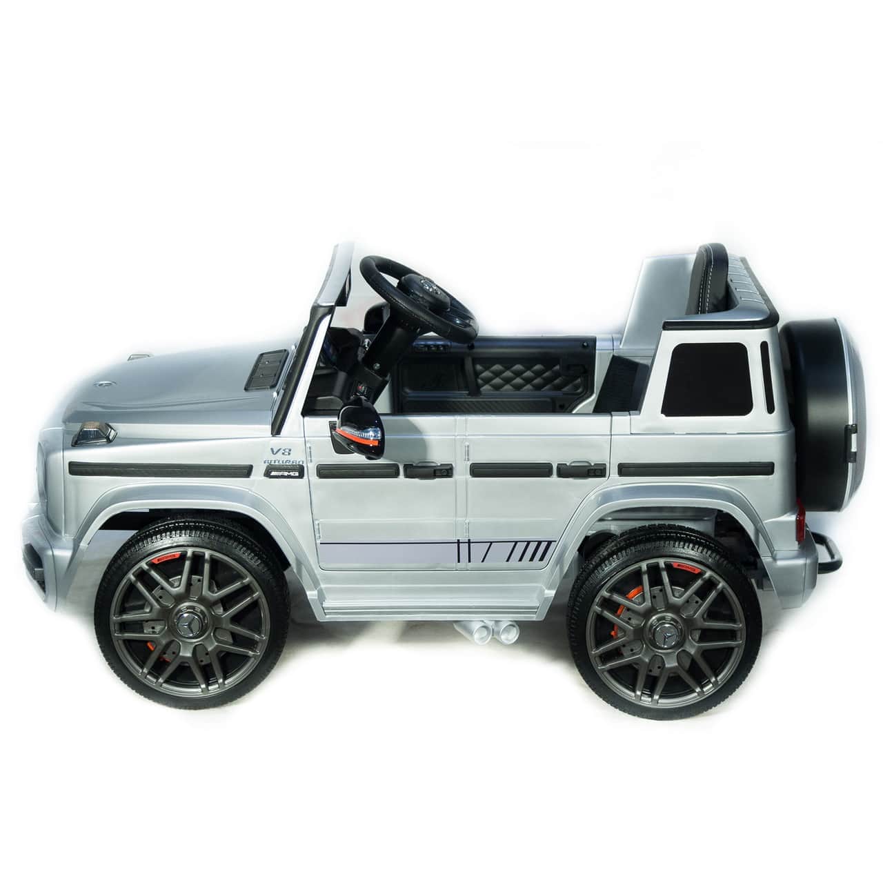 картинка Джип Mercedes Benz G 63 Small BBH-0002 Серебряный краска 