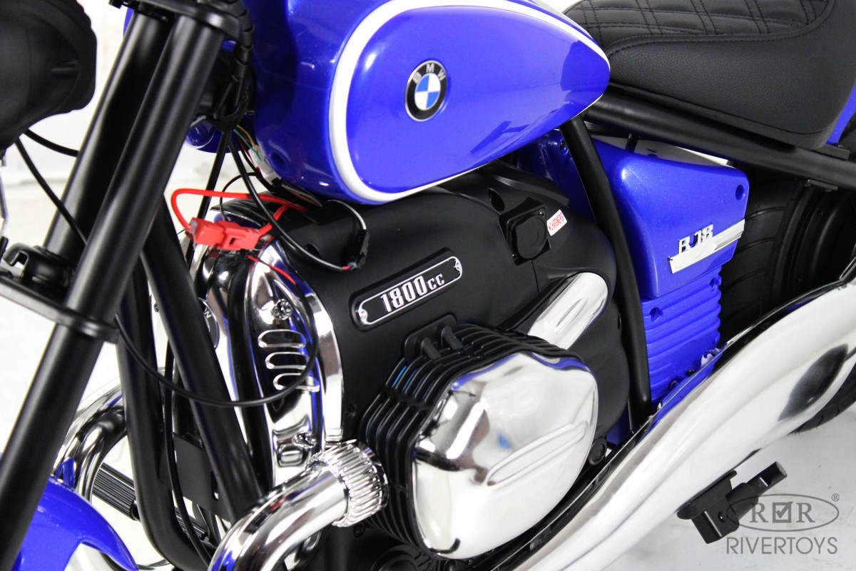 картинка Детский электромотоцикл BMW R18 (A777AA-NEW) синий 
