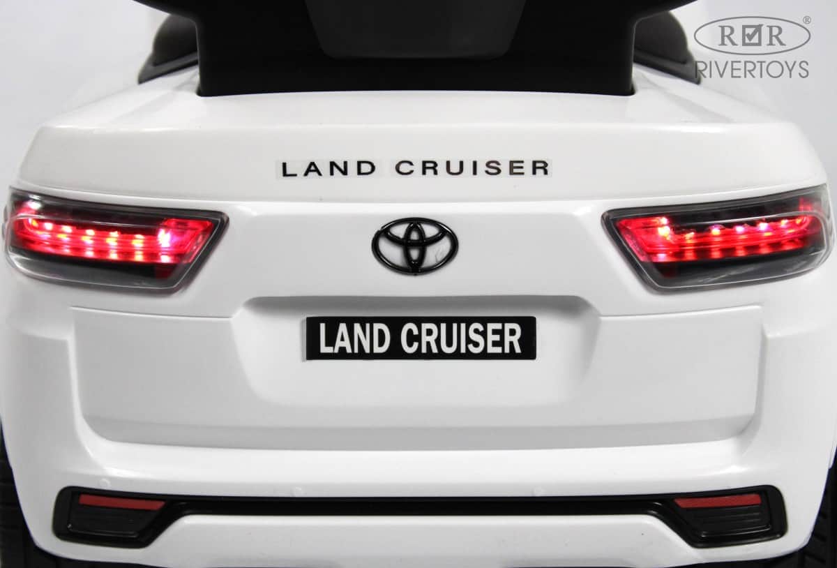 картинка Детский толокар Toyota Land Cruiser 300 Z002ZZ-A белый 