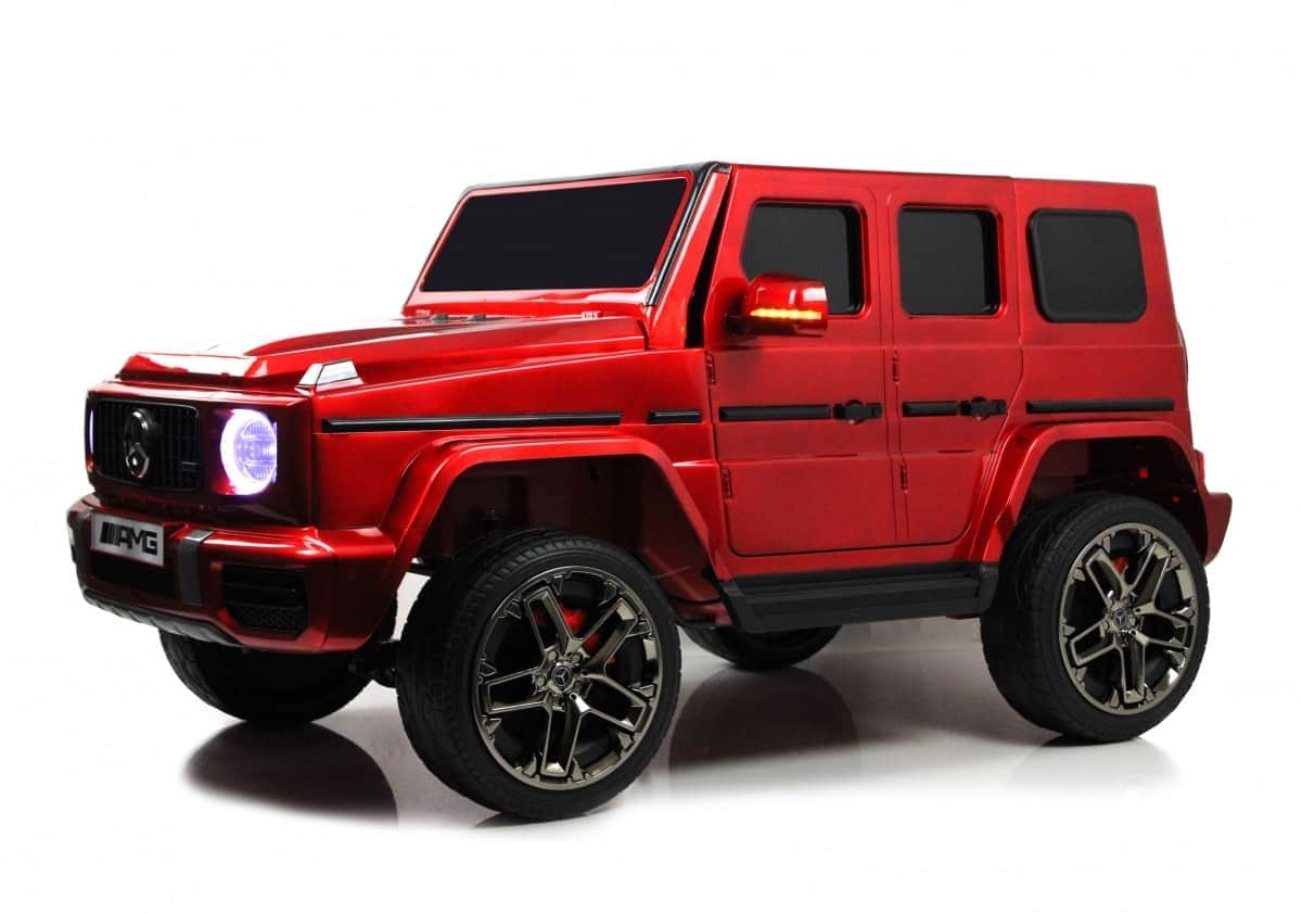 картинка Детский электромобиль Mercedes-AMG G63 (G111GG ПТГ) красный глянец 