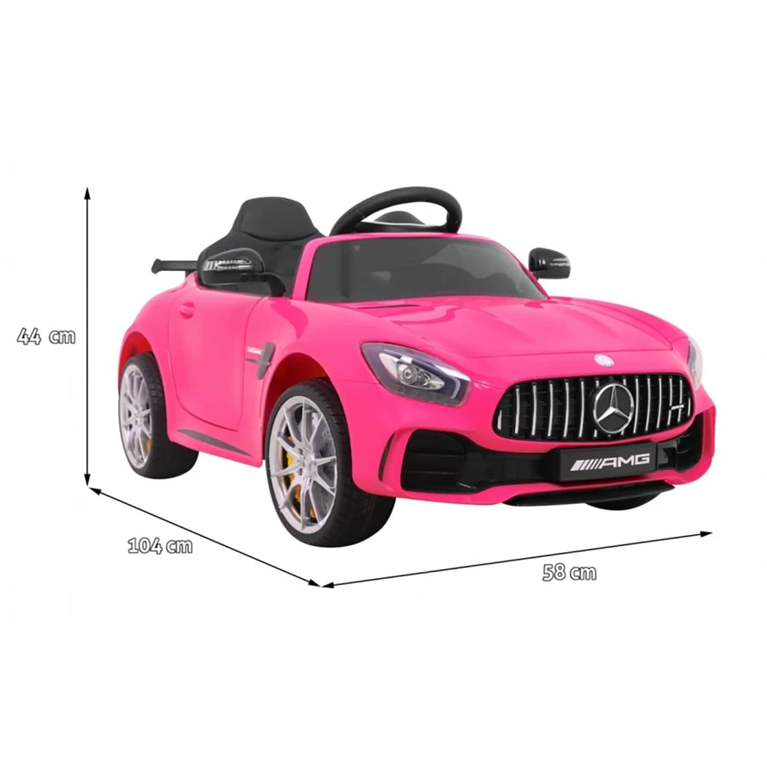 картинка Детский электромобиль Mercedes Benz AMG GT R - HL288-PINK 