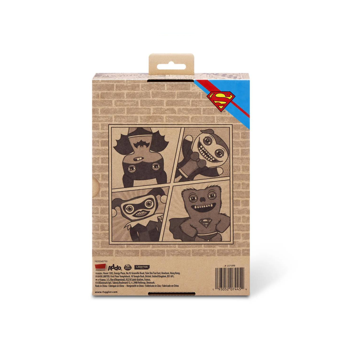 картинка Игрушка мягкая FUGGLER Супермен - 15709B 