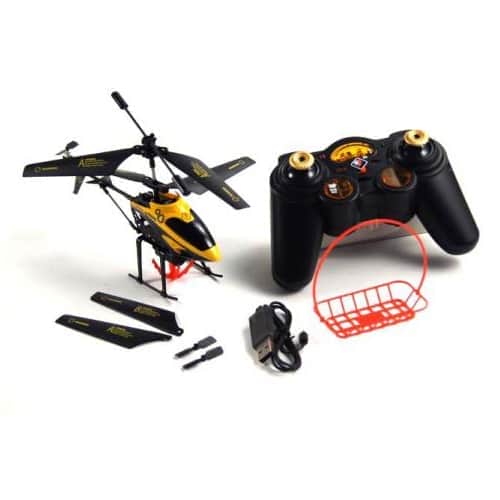 картинка Радиоуправляемый вертолет WL toys с подъемным краном - V388 