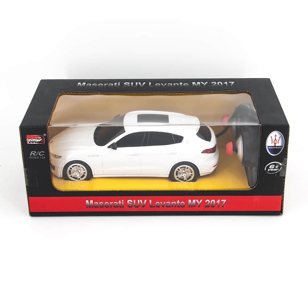 картинка Радиоуправляемая машина MZ Maserati SUV Levante MY White 1:24 - 27056-W 