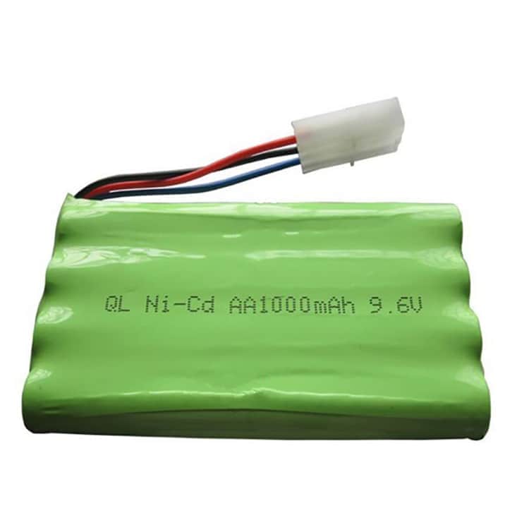 картинка Аккумулятор Ni-Cd 9.6v 1000 mah Tamiya3 - NICD-96CR-1000-TAMIYA3 