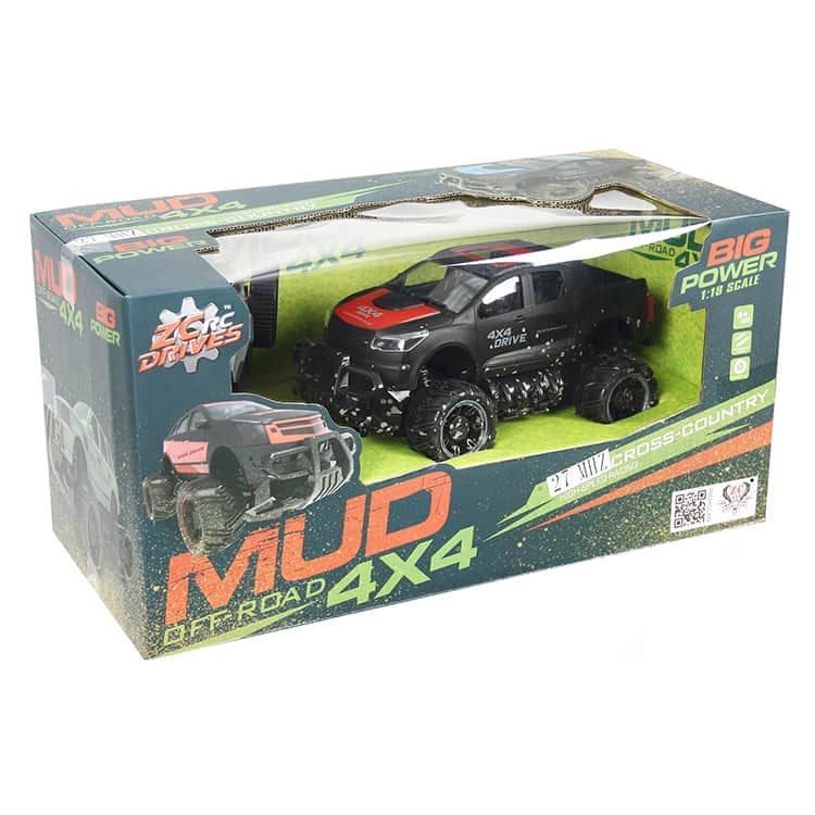 картинка Радиоуправляемый джип MUD Off-Road 4X4 Red 2.4G - 333-MUD21A-R 