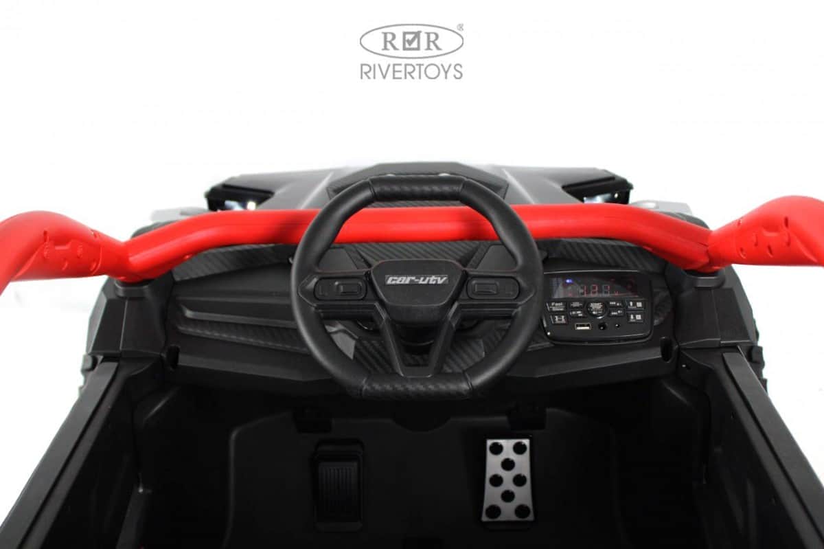 картинка Детский электромобиль Z707ZZ черно-красный 