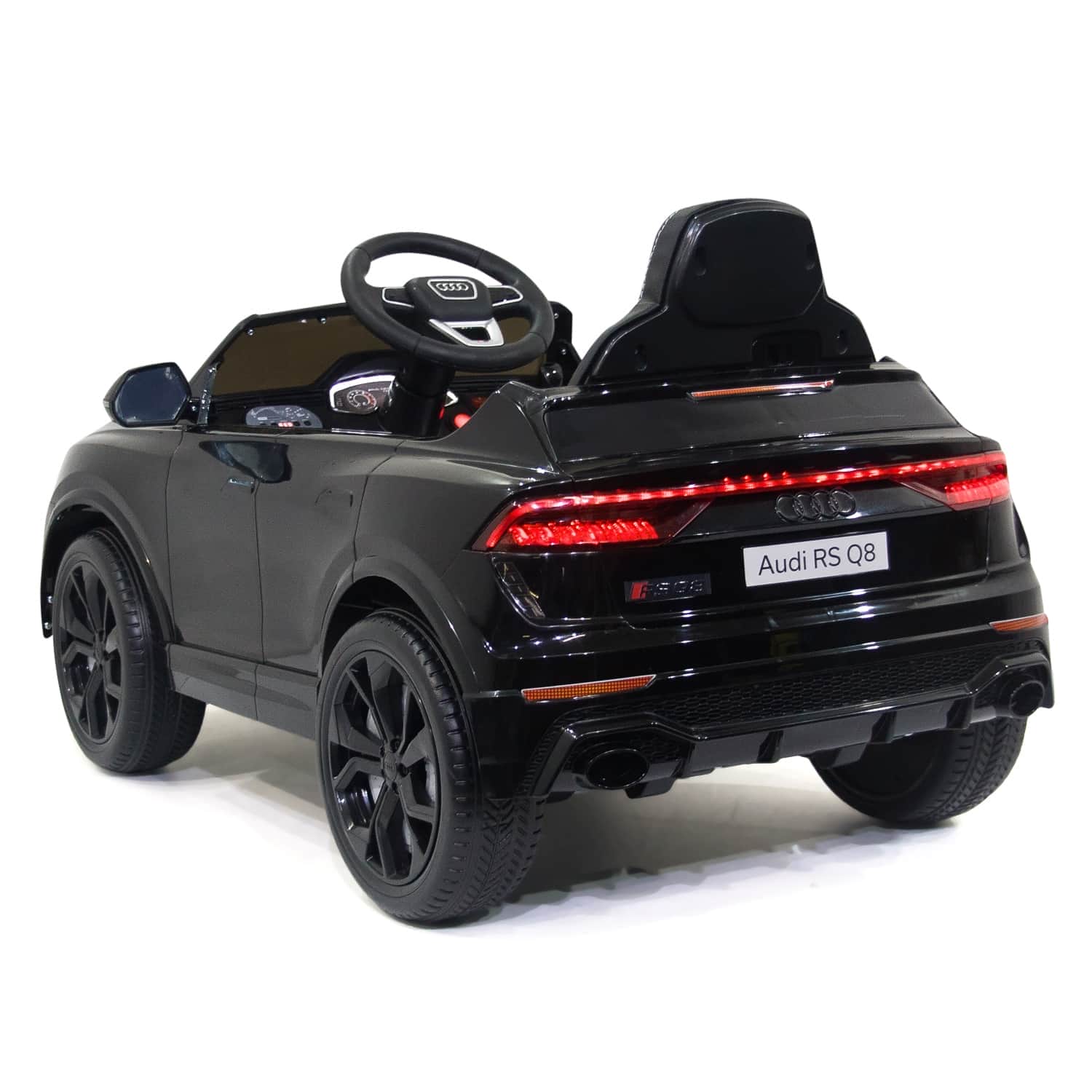 картинка Детский электромобиль Audi RS Q8 12V 2WD - HL518-LUX-BLACK 