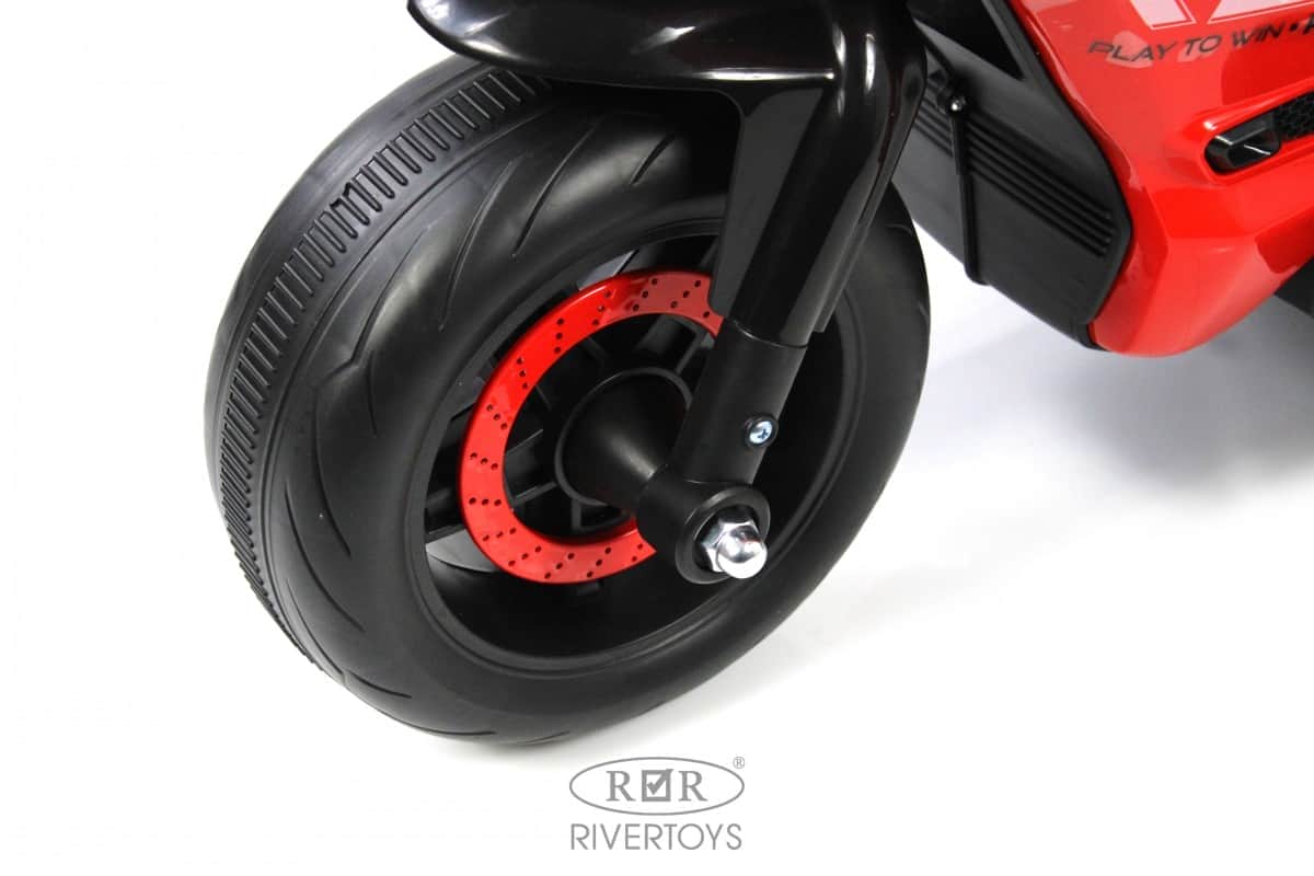 картинка Детский электротрицикл K002PX красный 