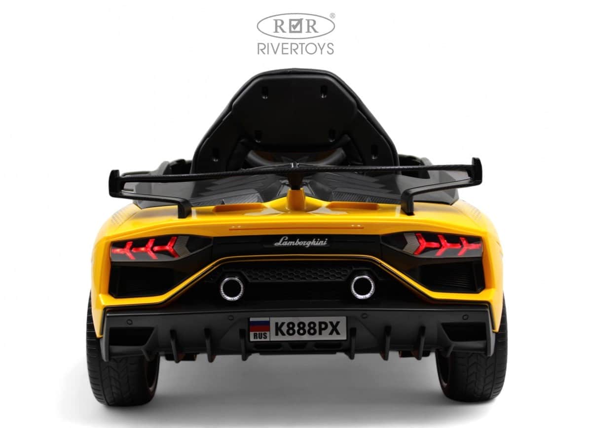 картинка Детский электромобиль K888PX желтый 