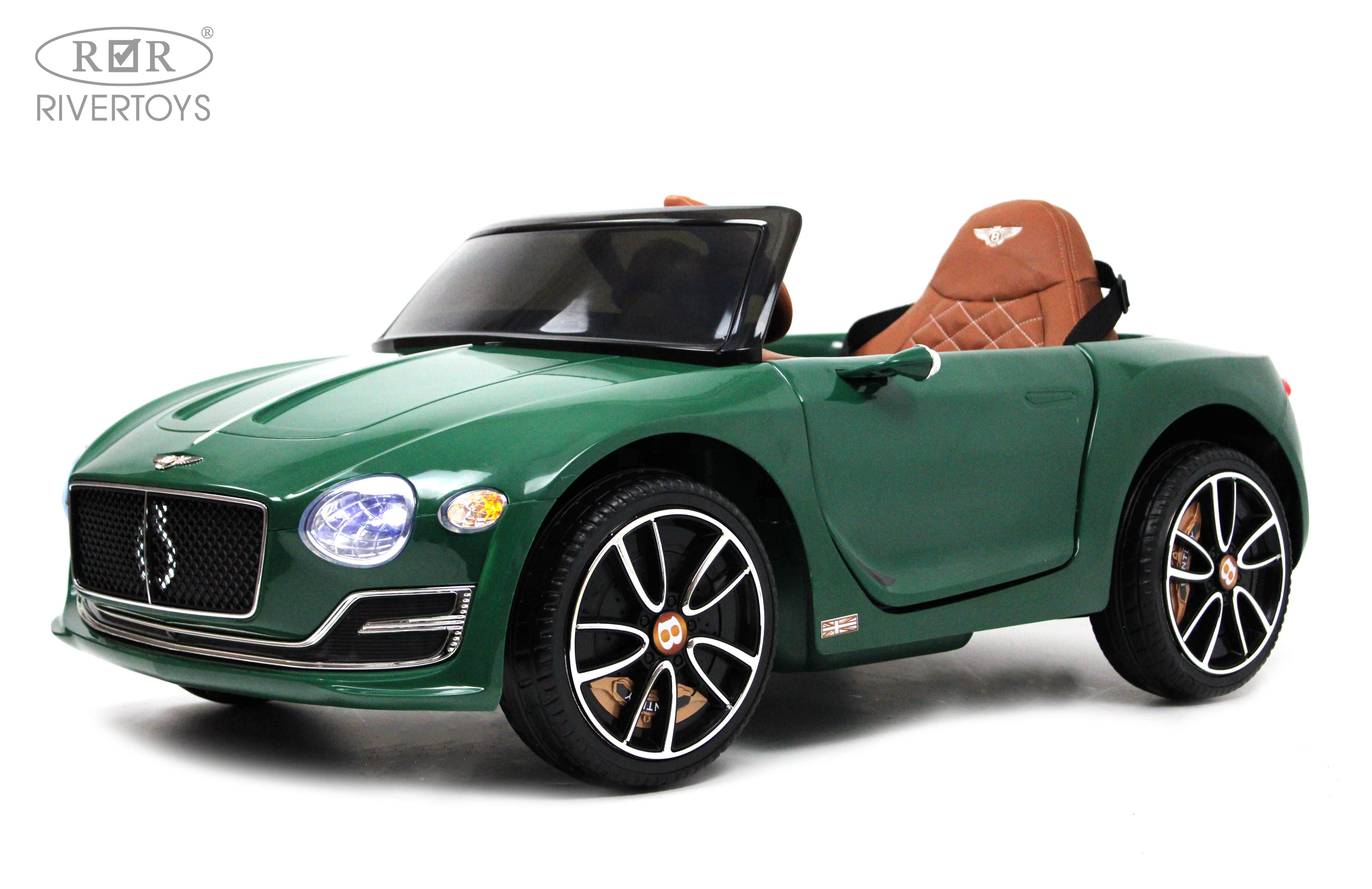 картинка Детский электромобиль Bentley EXP12 (JE1166) зеленый 