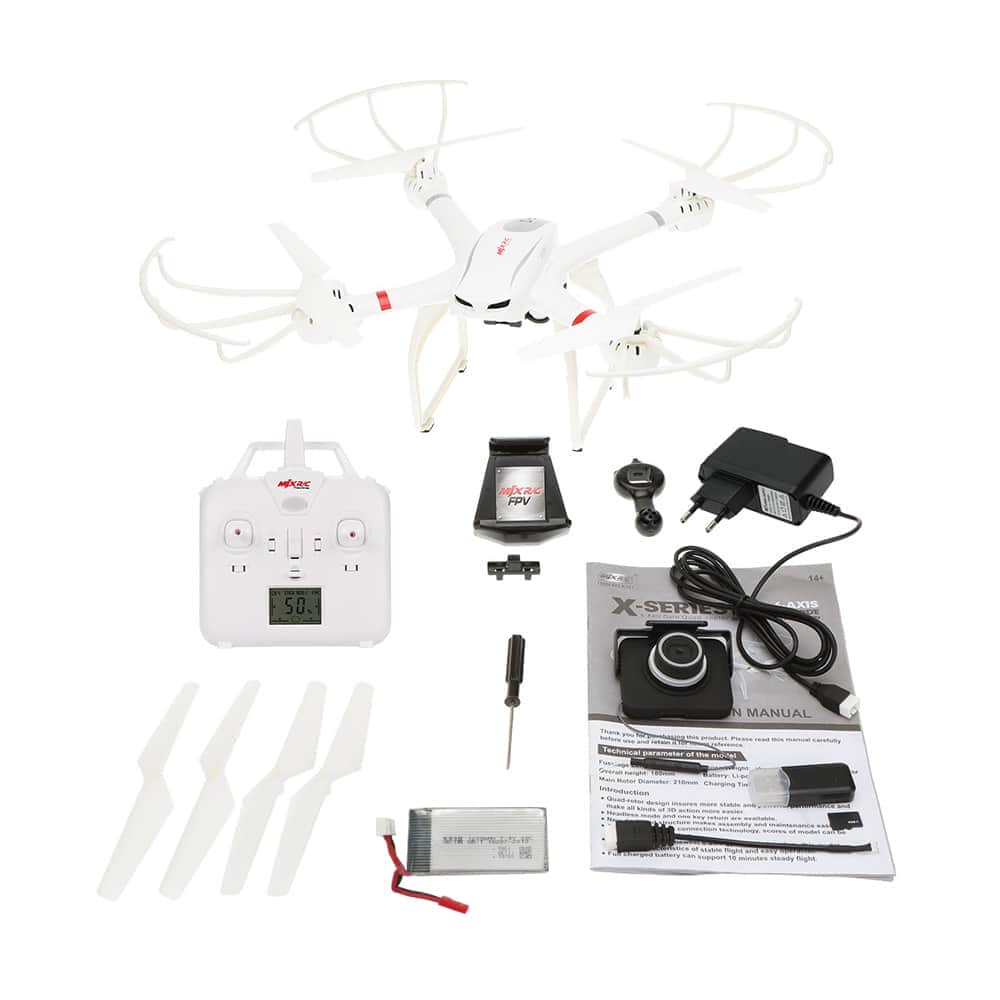 картинка Радиоуправляемый квадрокоптер MJX X101A c HD FPV камерой - X101A-4018 