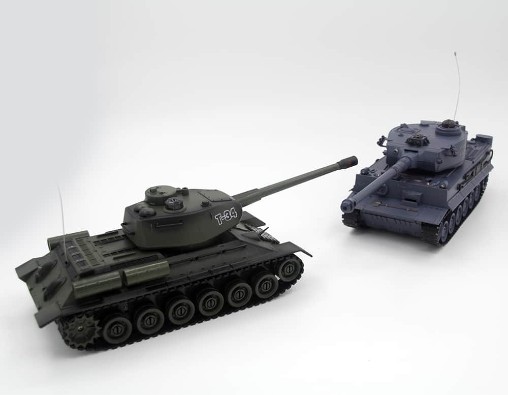 картинка Радиоуправляемый танковый бой Советский и Немецкий танк 1:28 - 99824 