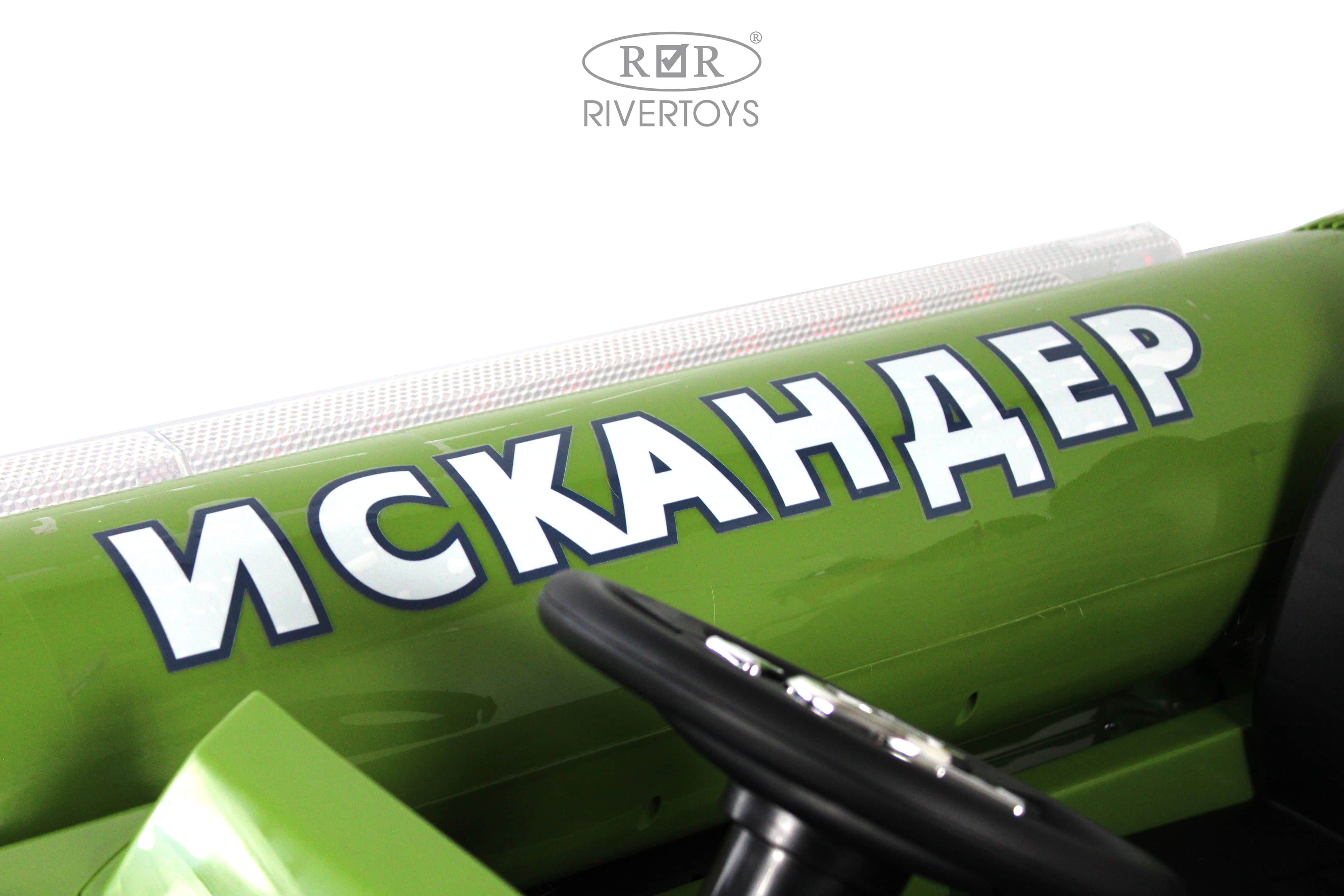 картинка Детский электромобиль B111CP зеленый 