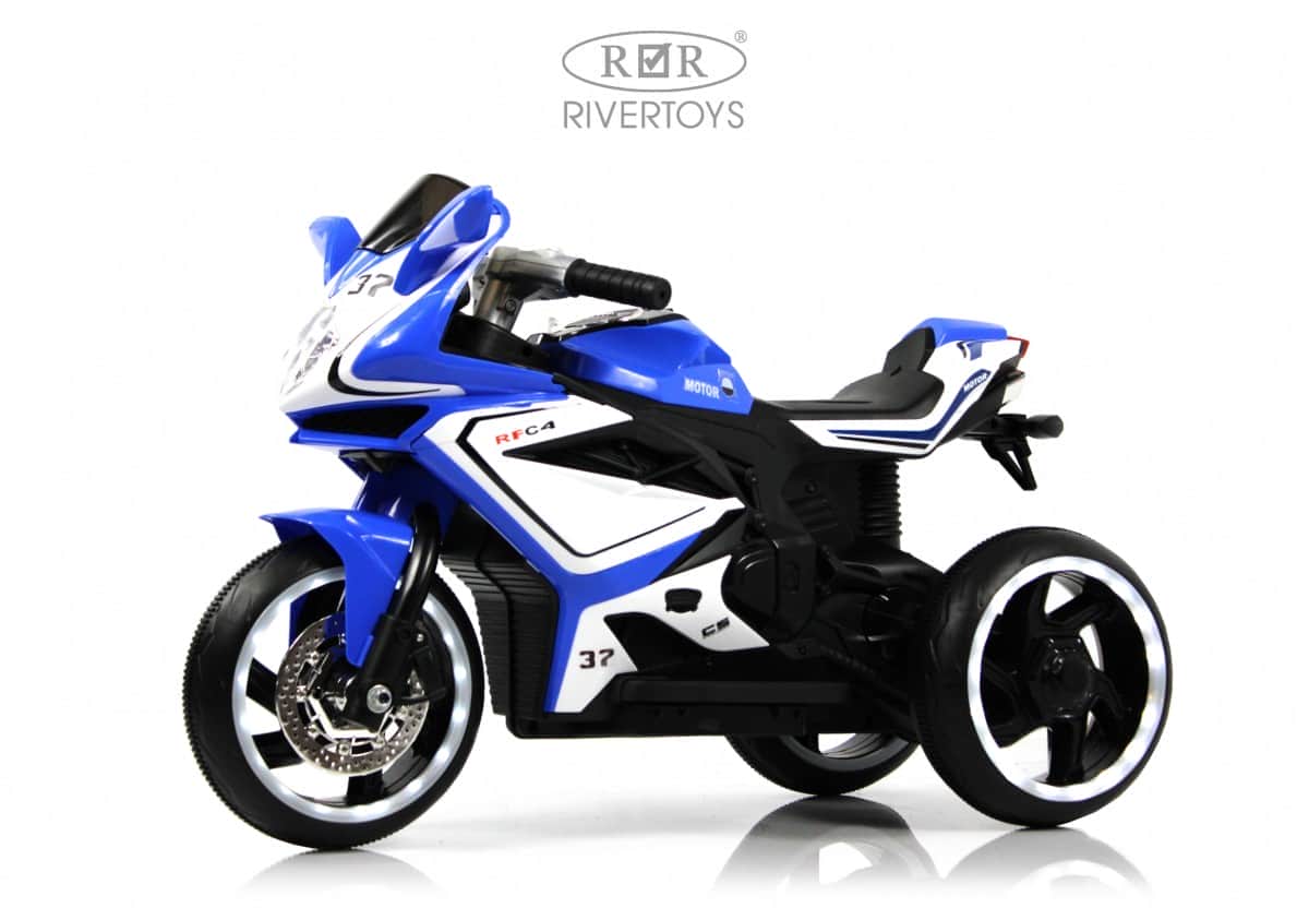 картинка Детский электромотоцикл K222AM синий 