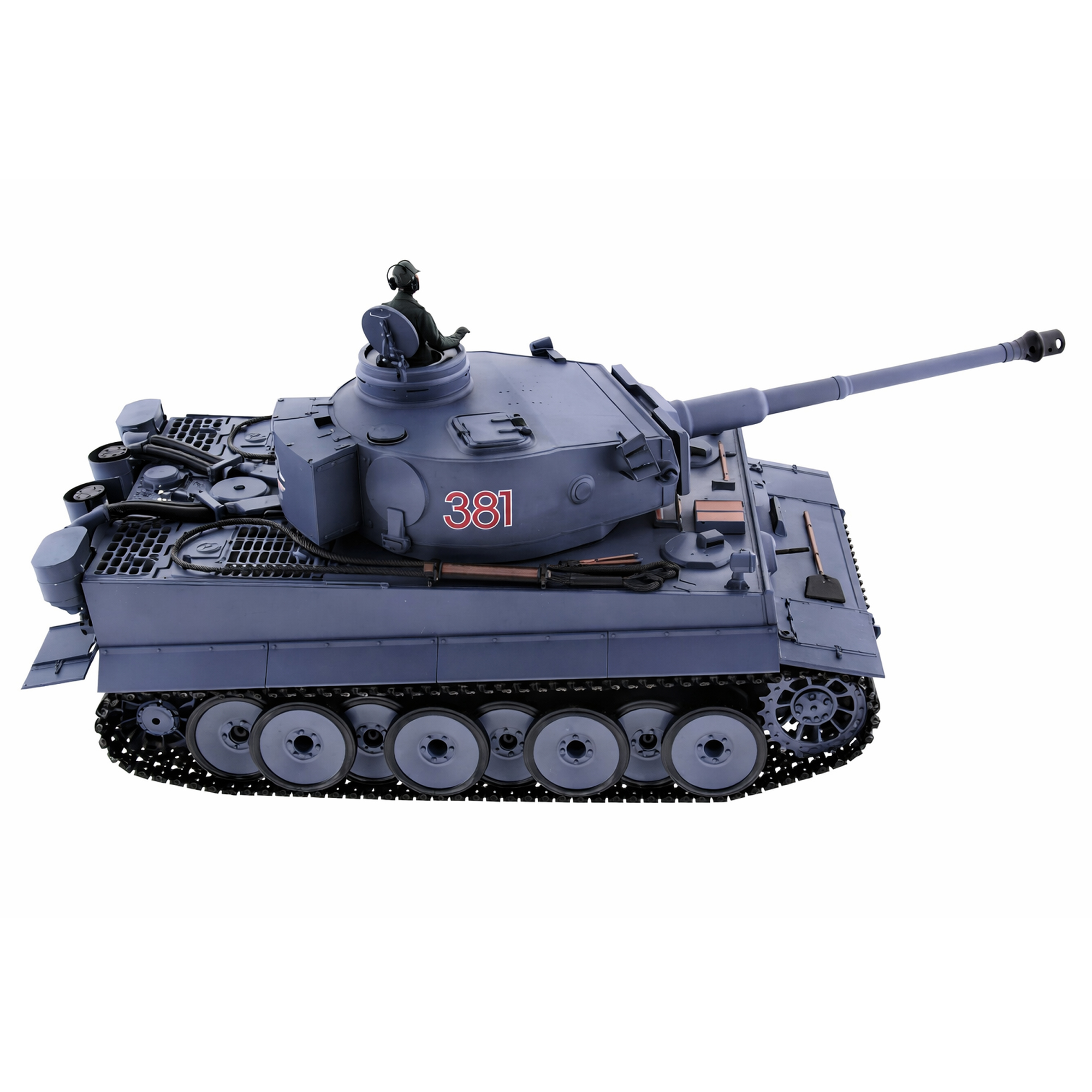картинка Радиоуправляемый танк Heng Long German Tiger S version V7.0 масштаб 1:16 2.4G - 3818-1-Upg-V7 