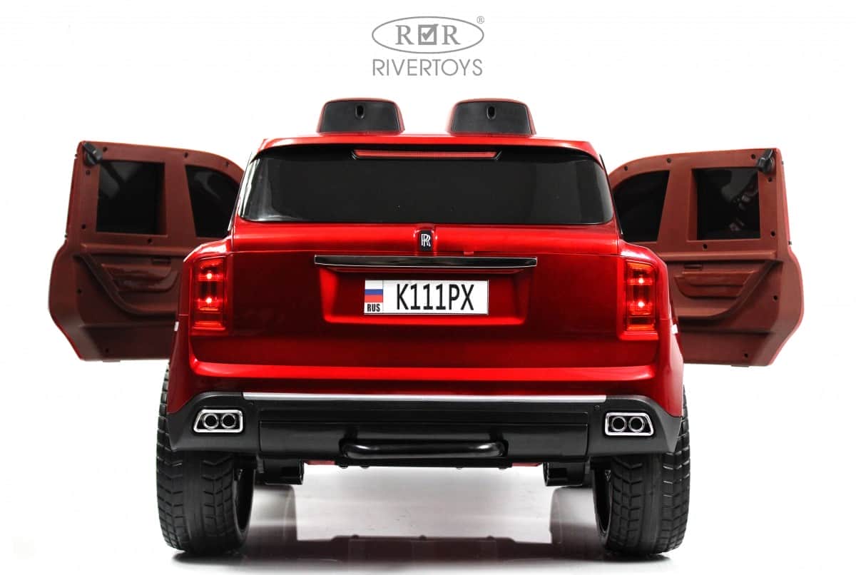 картинка Детский электромобиль K111PX красный глянец 