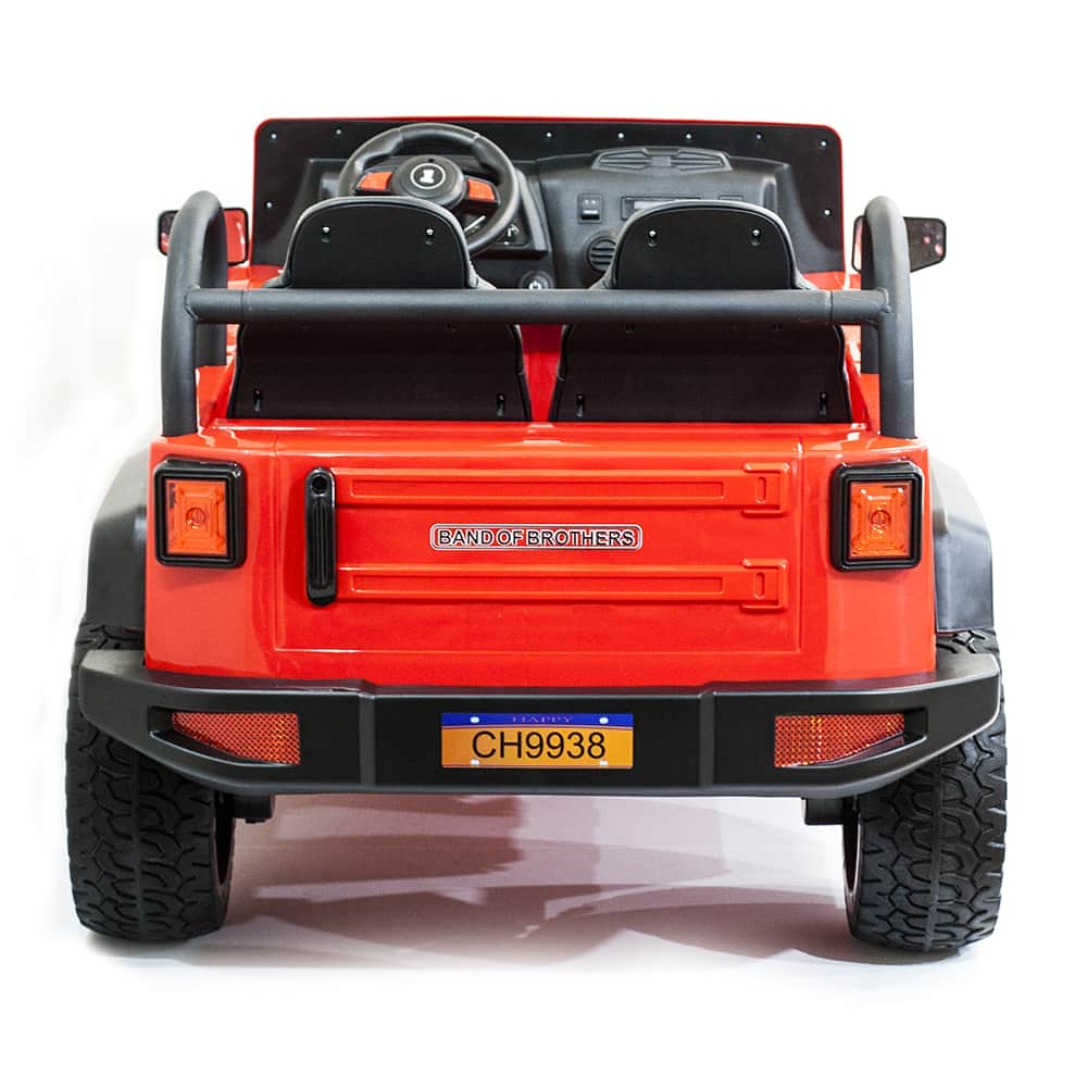 картинка Детский электромобиль Jeep Hunter Red с полным приводом - CH9938-RED 