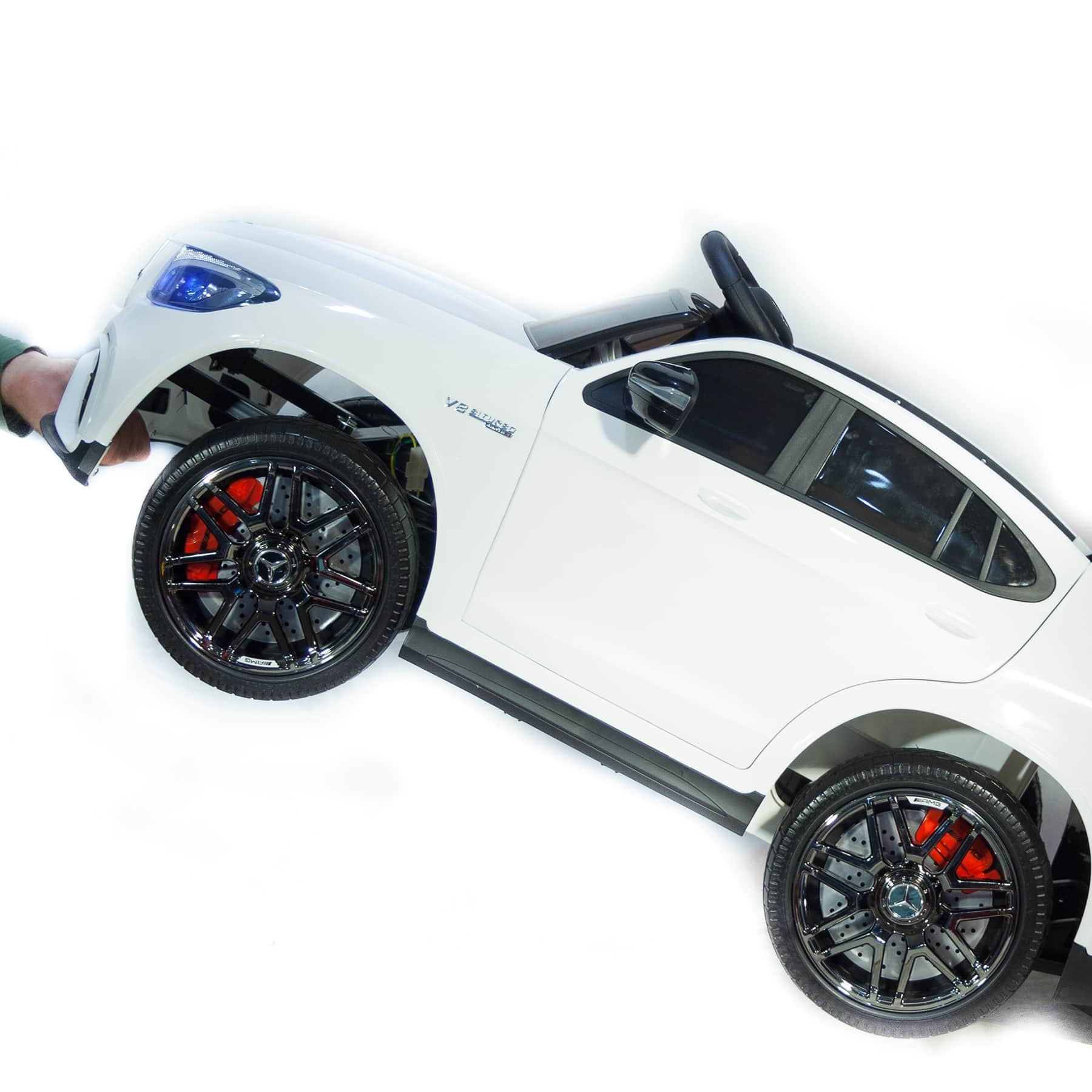 картинка Джип Mercedes Benz GLC 63S Coupe Белый 