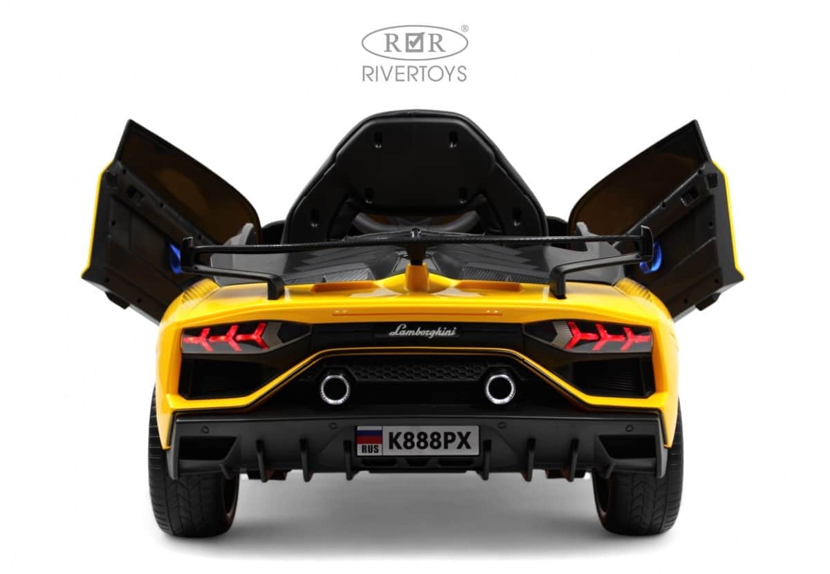 картинка Детский электромобиль K888PX желтый 